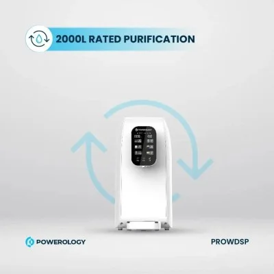 Reverse Osmosis Water Purifier & Dispenser Powerology - White